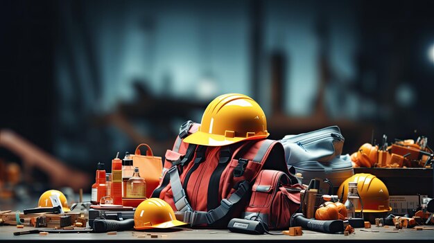 Field team following safety and quality procedures